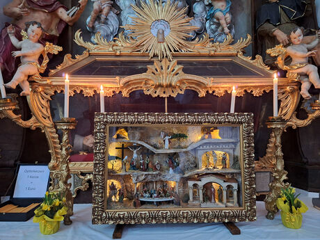 Osterkrippe 2026 Pfarrkirche Eidenberg
